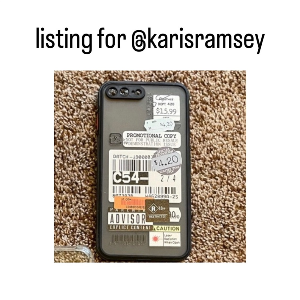 Sticker phone case